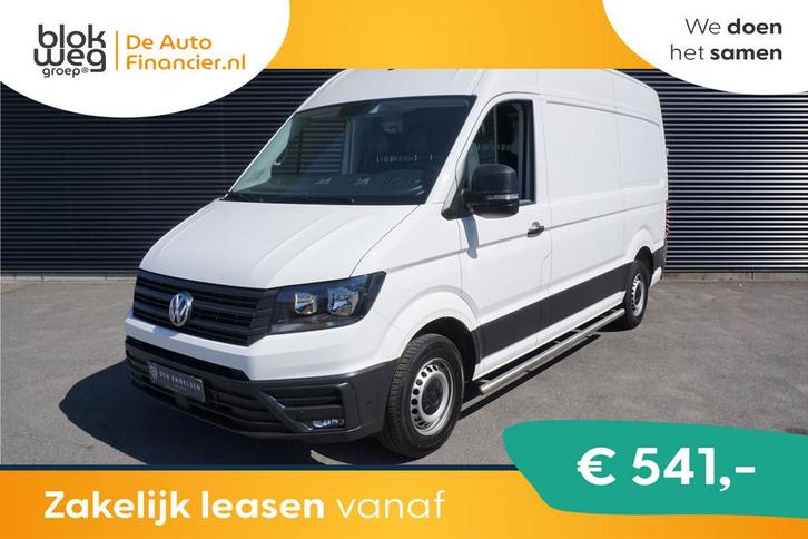 Volkswagen Crafter 140PK L3H3/L2H2 Apple Carpla € 32.450,0, Auto's, Bestelauto's, Bedrijf, Te koop, ABS, Achteruitrijcamera, Airbags