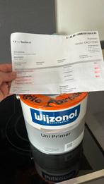 Uni primer van Wijzenol in RAL 6021, Doe-het-zelf en Verbouw, Verf, Beits en Lak, Minder dan 5 liter, Ophalen, Nieuw, Verf