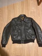 Schott lerenbomber jack, Kleding | Heren, Jassen | Winter, Ophalen of Verzenden, Nieuw, Maat 52/54 (L), Bruin
