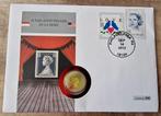 *Grace Kelly Envelop met Munt & Postzegels - Monaco, Ophalen of Verzenden, Envelop
