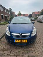 Opel Corsa 1.4 16V 3D AUT 2008 Blauw, Auto's, 15 km/l, Zwart, 4 cilinders, Blauw