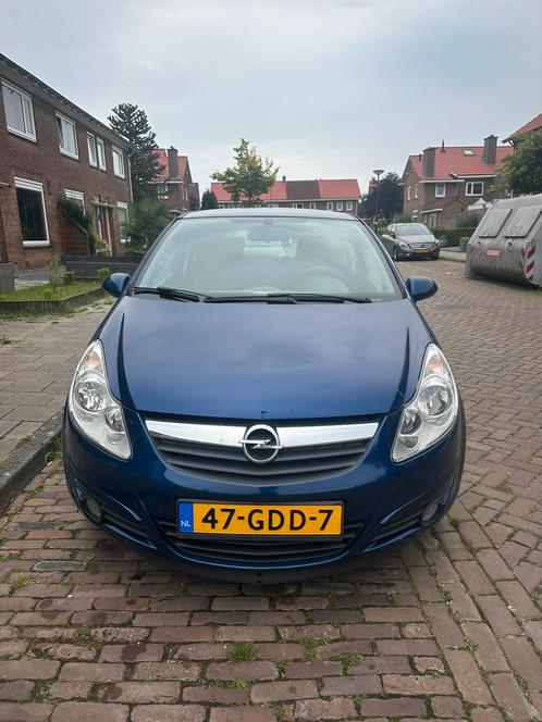 Opel Corsa 1.4 16V 3D AUT 2008 Blauw, Auto's, Opel, Particulier, Corsa, Airbags, Airconditioning, Trekhaak, Benzine, C, Hatchback