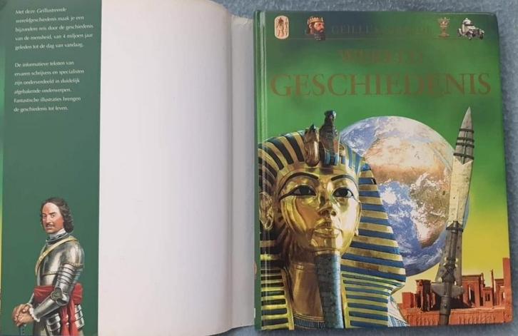 Geellustreerde wereld geschiedenis. Nieuw., Boeken, Geschiedenis | Wereld, Nieuw, Ophalen of Verzenden