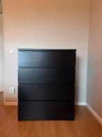 Malm Ikea ladekast zwart - goede staat!, Ophalen, Overige materialen, 100 tot 150 cm, 50 tot 100 cm