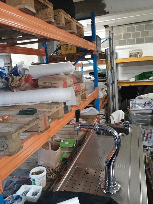 Pallet Stelling STOW 13 - Oranje/Blauw, Zakelijke goederen, Kantoor en Winkelinrichting | Magazijn, Stelling en Opslag, Ophalen