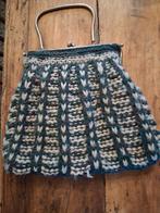 Gebreide antieke handtas, Sieraden, Tassen en Uiterlijk, Tassen | Damestassen, Ophalen of Verzenden, Handtas