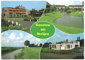 910336 Strijen ZH Mooie oude kaart Onbeschreven beschikbaar voor biedingen