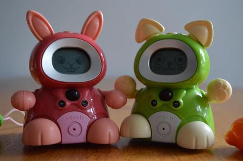 Vtech Kidiminiz Kat en Konijn, Kinderen en Baby's, Speelgoed | Vtech, Zo goed als nieuw, 6 maanden tot 2 jaar, Ophalen of Verzenden