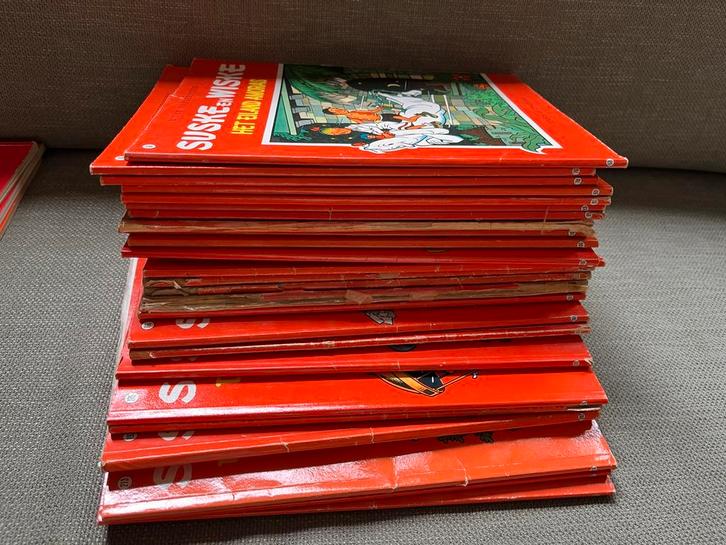 Suske en Wiske, Boeken, Stripboeken, Gelezen, Meerdere stripboeken, Ophalen of Verzenden