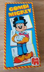 VINTAGE JUMBO SPEL COMBI MICKEY* DISNEY SPEL 1985, Verzamelen, Verzenden, Mickey Mouse, Zo goed als nieuw, Overige typen