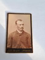 CdV- portret- man- F.A.V. Hjertzell- Finland, Ophalen of Verzenden, Voor 1940, Overige onderwerpen, Foto