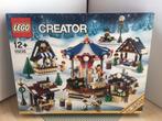 Lego 10235, Winter Dorpsmarkt met draaimolen,NIEUW,gesealed, Nieuw, Complete set, Ophalen of Verzenden, Lego