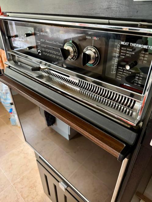 VINTAGE General Electric elektrische oven – jaren ’60/’70, Witgoed en Apparatuur, Ovens, Gebruikt, Inbouw, Oven, Minder dan 45 cm