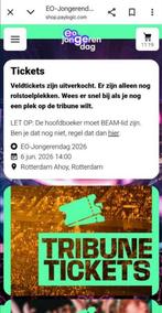 *GEZOCHT* 1 veldticket EO Jongerendag 2026, Eén persoon