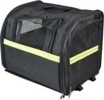Zwarte Fietsmand Hond - Fietstas voor Bagagedrager 36x28x30, Ophalen of Verzenden, Gebruikt, Fietsmand
