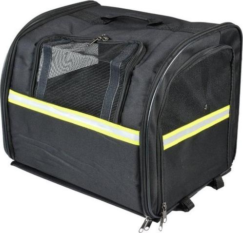 Zwarte Fietsmand Hond - Fietstas voor Bagagedrager 36x28x30, Fietsen en Brommers, Fietsaccessoires | Fietsmanden, Gebruikt, Fietsmand