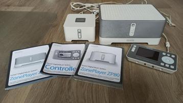 Sonos S1 set met ZP100 Connect Amp, ZP80 en CR100 beschikbaar voor biedingen
