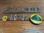 Origineel Lotus Elite Emblemenset, Auto-onderdelen, Gebruikt, Achterklep, Ophalen of Verzenden, Lotus