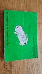 Citroen 2CV Special en Club Instructieboekje., Ophalen of Verzenden