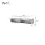 Concept opzetkast (40 cm hoog) - Wit hoogglans, Huis en Inrichting, Slaapkamer | Bedden, Niet ingevuld, Niet ingevuld, Niet ingevuld