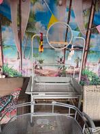 Papegaaien standaard, Dieren en Toebehoren, Vogels | Hokken en Kooien, Ophalen, Metaal, Vogelkooi