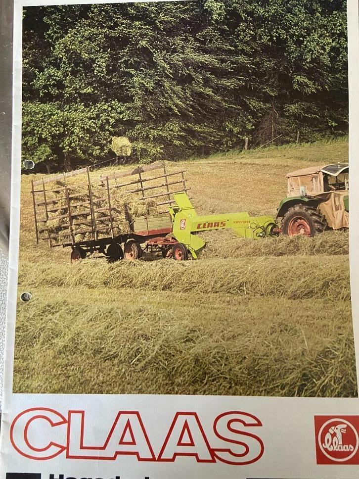 Werktuigfolders, Boeken, Catalogussen en Folders, Zo goed als nieuw, Folder, Ophalen of Verzenden