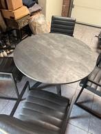Eethoek (tafel + 4 stoelen), Ophalen, Zo goed als nieuw