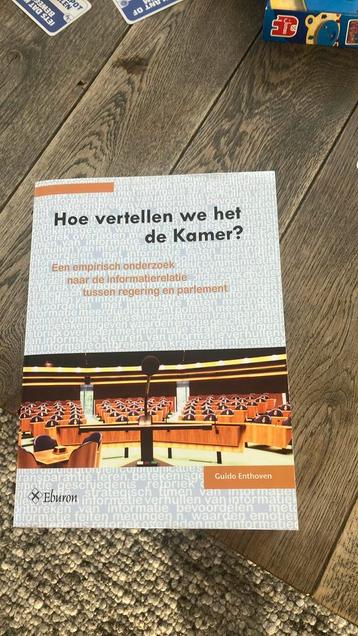 Guido Enthoven - Hoe vertellen we het de Kamer? beschikbaar voor biedingen