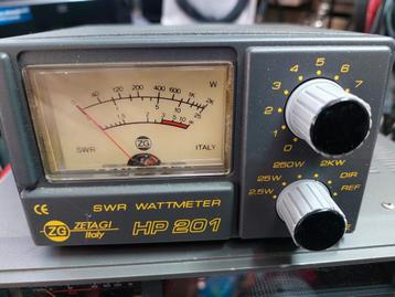 Zetagi HP 201 SWR Wattmeter beschikbaar voor biedingen