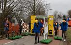 Carnaval ruiter hindernis met houten paarden, Ophalen of Verzenden, Zo goed als nieuw