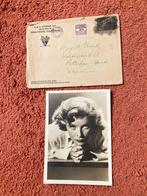 Foto Katharine Hepburn en Kay Francis incl enveloppes, 1937, Ophalen of Verzenden