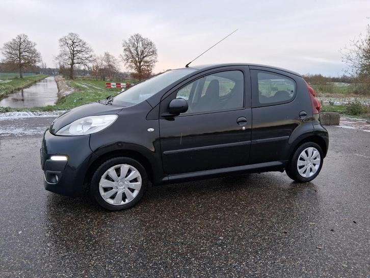 Peugeot 107 1.0 12V 5DR 2014 Zwart, Auto's, Peugeot, Particulier, Benzine, B, Hatchback, Handgeschakeld, Origineel Nederlands