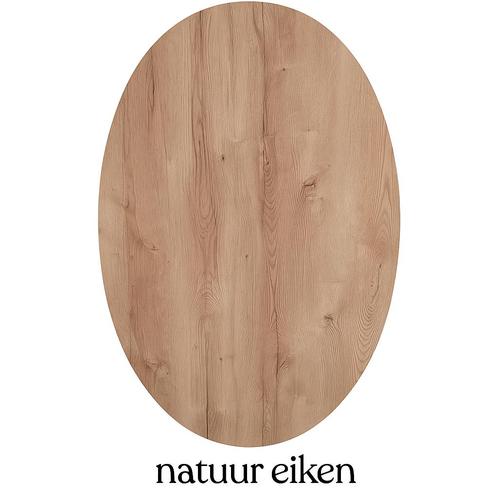 NIEUW ovaal blad - kleur NATUUR EIKEN, Huis en Inrichting, Tafelonderdelen, Nieuw