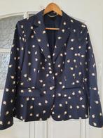 Marc Cain Blazer N6 (44) zwart met print, Marc Cain, Zwart, Maat 42/44 (L), Ophalen of Verzenden