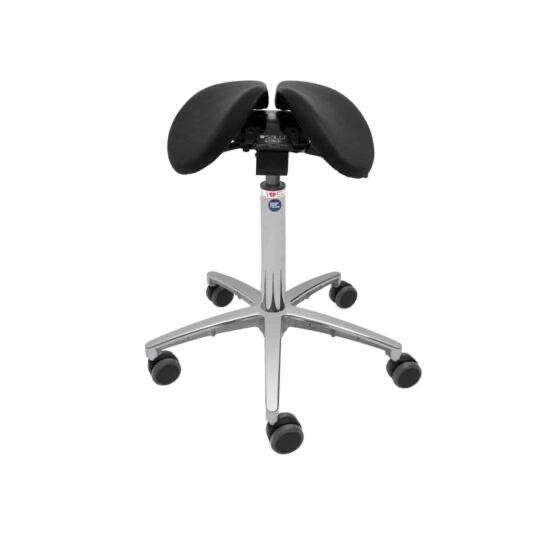 Salli Twin Zadelstoel - Ergonomisch, Huis en Inrichting, Bureaustoelen, Gebruikt, Bureaukruk, Zwart, Ergonomisch, Ophalen of Verzenden