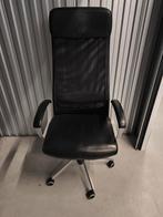Zwarte IKEA Bureaustoel – Verstelbaar & Comfortabel, Ophalen, Gebruikt, Zwart
