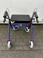 rollator easy going + zitje handgrepen in hoogte verstelbaar, Ophalen, Opvouwbaar, Gebruikt