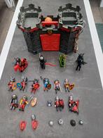 ACTIE:Leuk Playmobil kasteel/ridderkoffer met veel ridders,, Ophalen, Gebruikt, Los playmobil