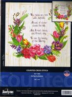 Borduurpakket Spring Sentiments, Ophalen of Verzenden, Nieuw, Borduurpakket