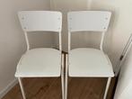 Zuiver eetkamerstoelen 'Back to School' wit 2 stuks, Huis en Inrichting, Stoelen, Ophalen, Twee, Wit, Zo goed als nieuw