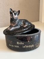 Mini-urn voor kleine dieren, handgemaakt en uniek, Ophalen of Verzenden