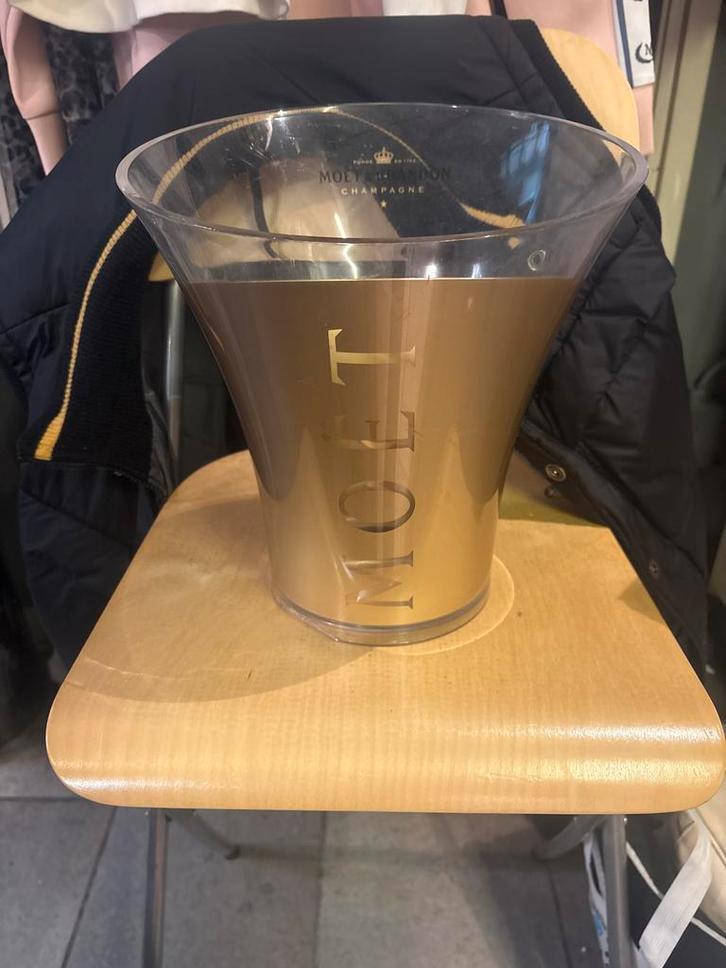 Moët & Chandon Champagnekoeler - IJsemmer, Huis en Inrichting, Keuken | Keukenbenodigdheden, Zo goed als nieuw, Ophalen of Verzenden