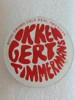 ROYAL CROWN COLA, GROTE BUTTON "IK KEN GERT TIMMERMANS", Verzenden, Gebruikt, Overige onderwerpen