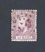 NVPH 11 Koning Willem III, Postzegels en Munten, Verzenden, T/m 1940, Gestempeld