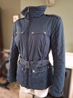 Belstaff parka jas winter blauw met riem IT 46 NL 40 / 42, Kleding | Dames, Jassen | Winter, Maat 42/44 (L), Zo goed als nieuw