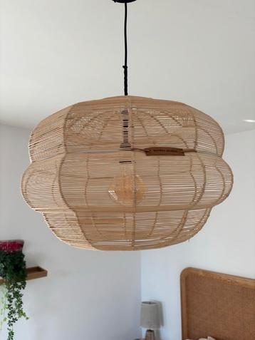 Rieten Hanglamp Rivièra Maison Ø55cm beschikbaar voor biedingen