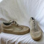 Stoere witte leren sneakers, schubben mt 38.5 merk Fans, Kleding | Dames, Verzenden, ., Wit, .