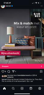 Karwei Bankje Theo-Bert Pot Collectie, Ophalen, Minder dan 75 cm, Tweepersoons, Zo goed als nieuw