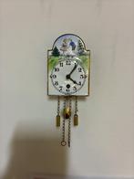 Wintermantel miniatuur wandklokje, Ophalen of Verzenden