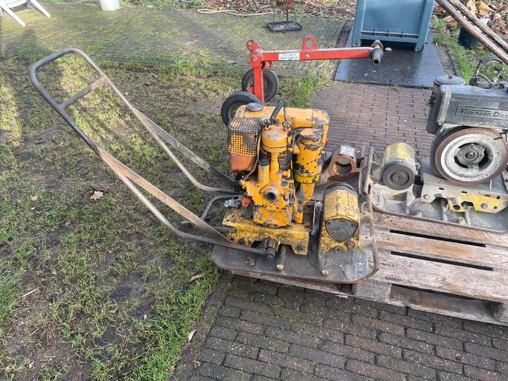 3 trilplaten voor onderdelen wacker revo ferymann, Tuin en Terras, Hand-tuingereedschap, Ophalen